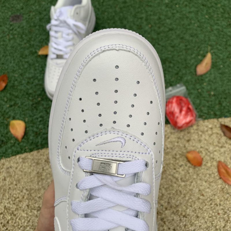 S*p*e x nike air force 1 pure white cu9225 100 sneakers men women