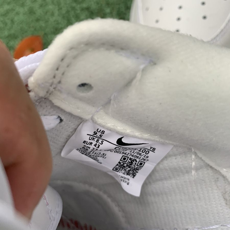 S*p*e x nike air force 1 pure white cu9225 100 sneakers men women