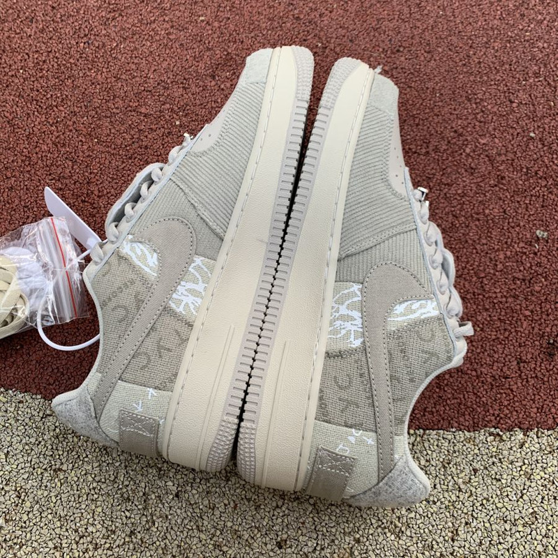 Travis Scott x Nike Air Force 1 Grey White CN2405 902 sneakers men women