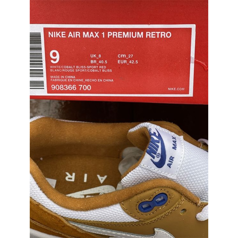 Atmos x Nike Air Max 1 Curry 908366 700 Sneakers Men Women