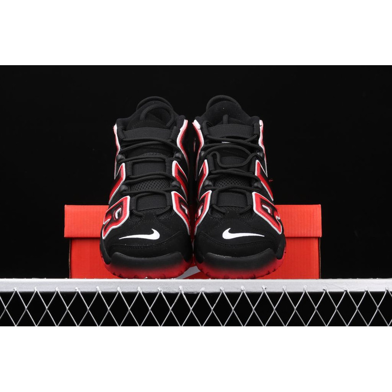 Nike Air More Uptempo 96 QS Laser Crimson CJ6129 001 Sneakers Women Men