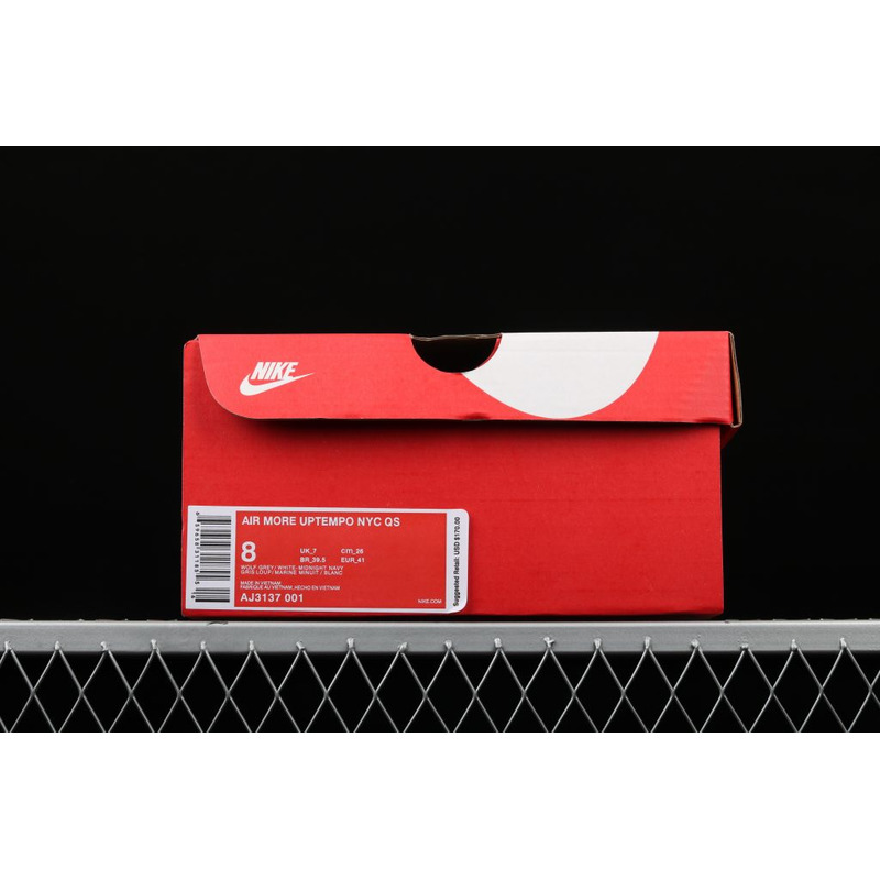 Nike Air More Uptempo NYC QS Big AIR AJ3137 001 Sneakers Men