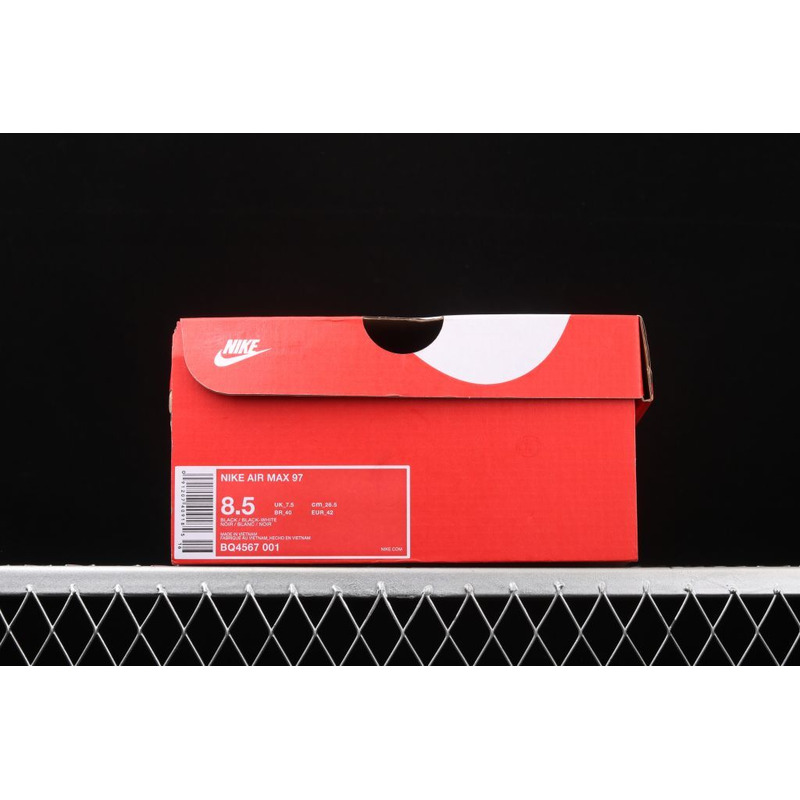 Nike Air Max 97 3M Reflective All Black BQ4567 001 Sneakers Men