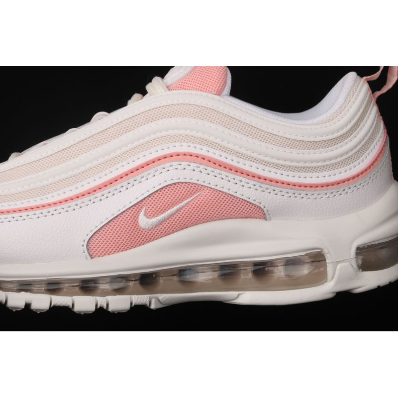 Nike Air Max 97 White Powder 3M Reflective Bullet Running Shoes 921733 104 Sneakers Women