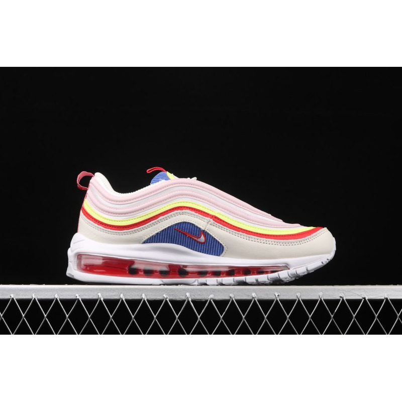Nike Air Max 97 XL 3M Reflective White Blue Light Pink AQ4137 101 Sneakers Men Women