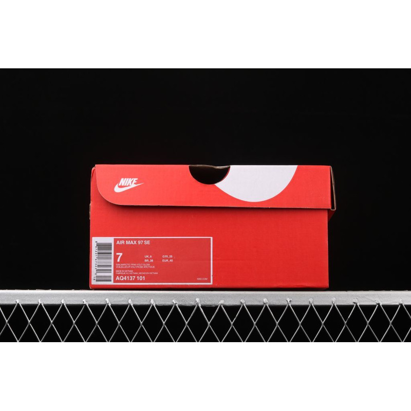 Nike Air Max 97 XL 3M Reflective White Blue Light Pink AQ4137 101 Sneakers Men Women