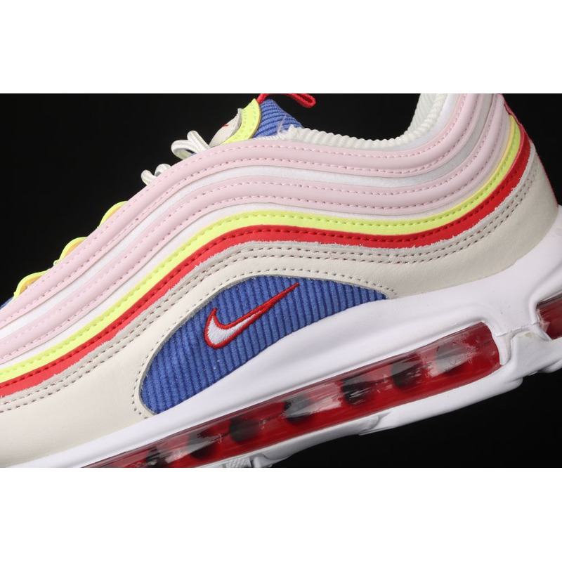 Nike Air Max 97 XL 3M Reflective White Blue Light Pink AQ4137 101 Sneakers Men Women