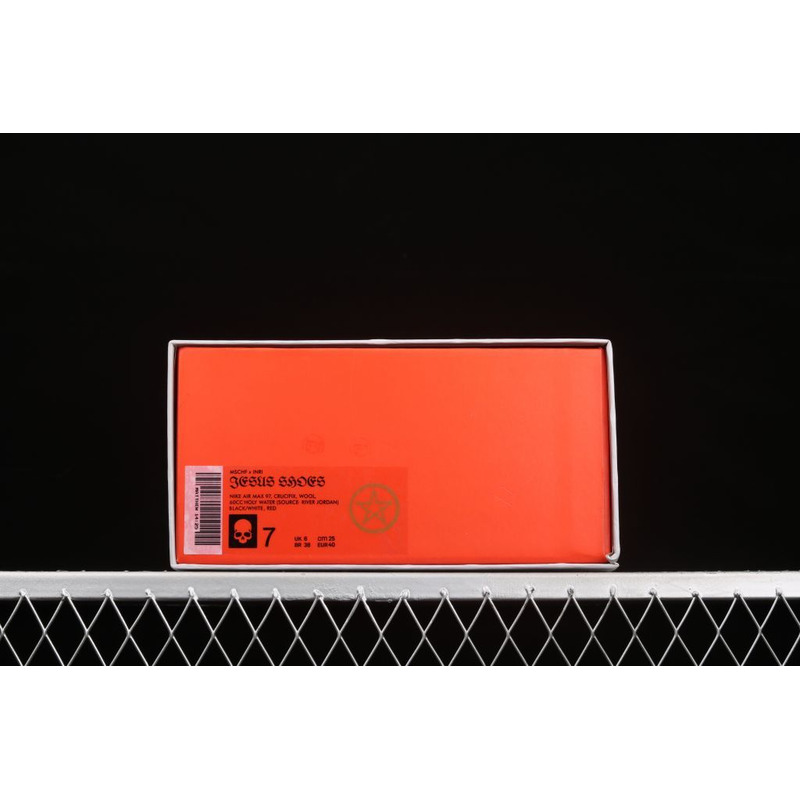 Mschf x Inri Air Max 97 Jesus Shoes Black Grey 3M DH4092 001 Sneaker men women