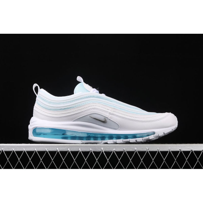 Mschf x Inri Air Max 97 Jesus Shoes Ice Blue Grey Black 3M Sneaker men women