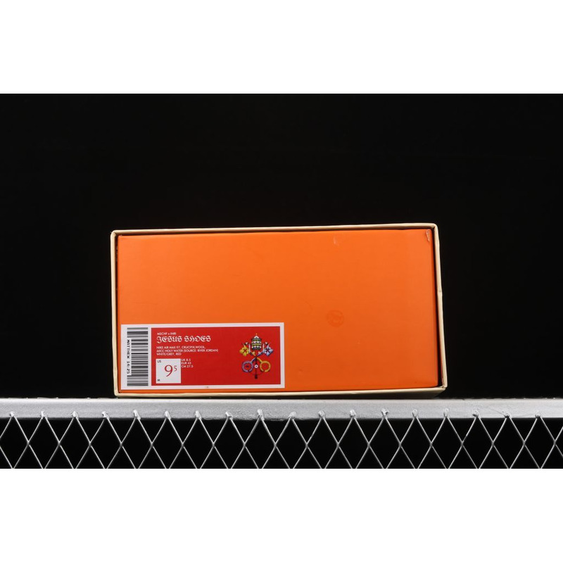 Mschf x Inri Air Max 97 Jesus Shoes Ice Blue Grey Black 3M Sneaker men women