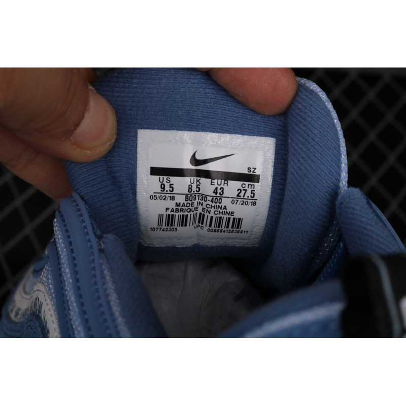 Nike Air Max 97 ND Lake Blue Suede BQ9130 400 Sneaker men