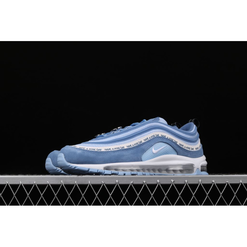 Nike Air Max 97 ND Lake Blue Suede BQ9130 400 Sneaker men