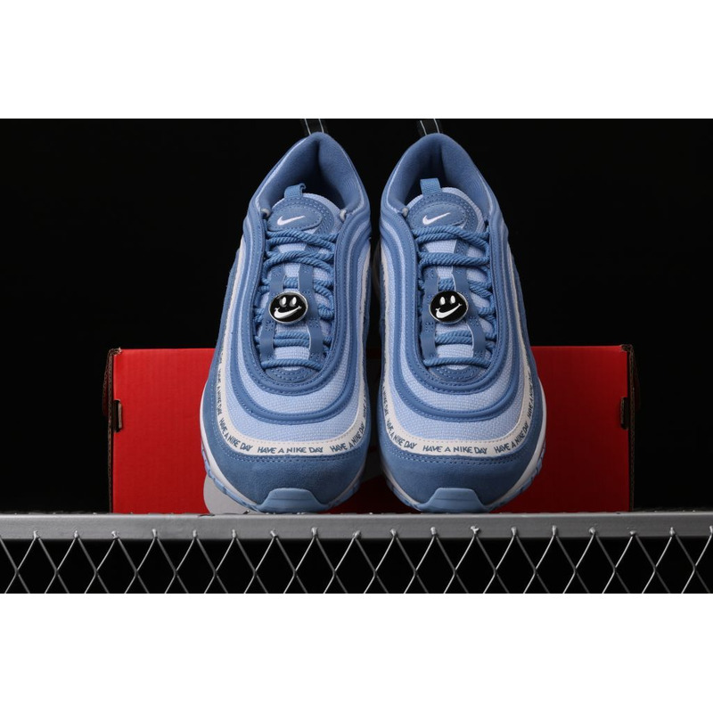 Nike Air Max 97 ND Lake Blue Suede BQ9130 400 Sneaker men
