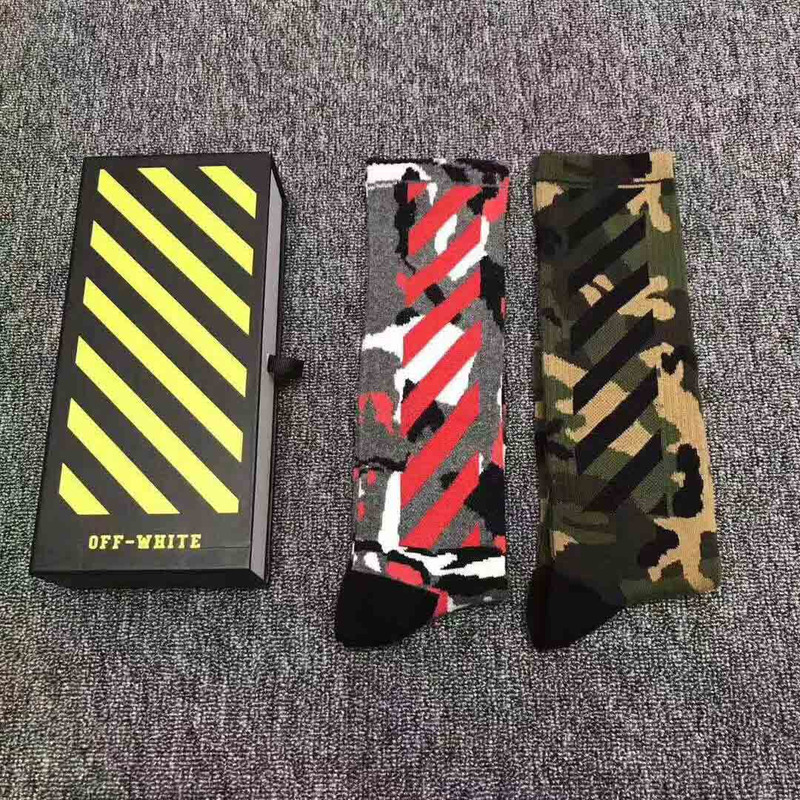 Off-White Camouflage Wing Off Socks