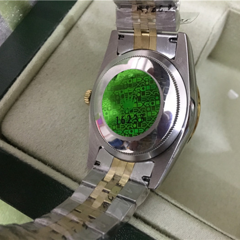 high quality rolex datejust stainless steel and jubille bracelet champagne Di*m*nd dial full Di*m*nd bezel watch