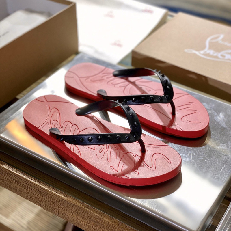 Saint Laurent YSL Men''s Flip Flops