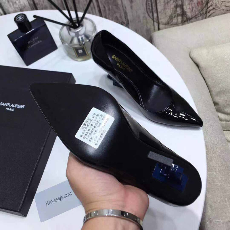Saint Laurent YSL Black Heels