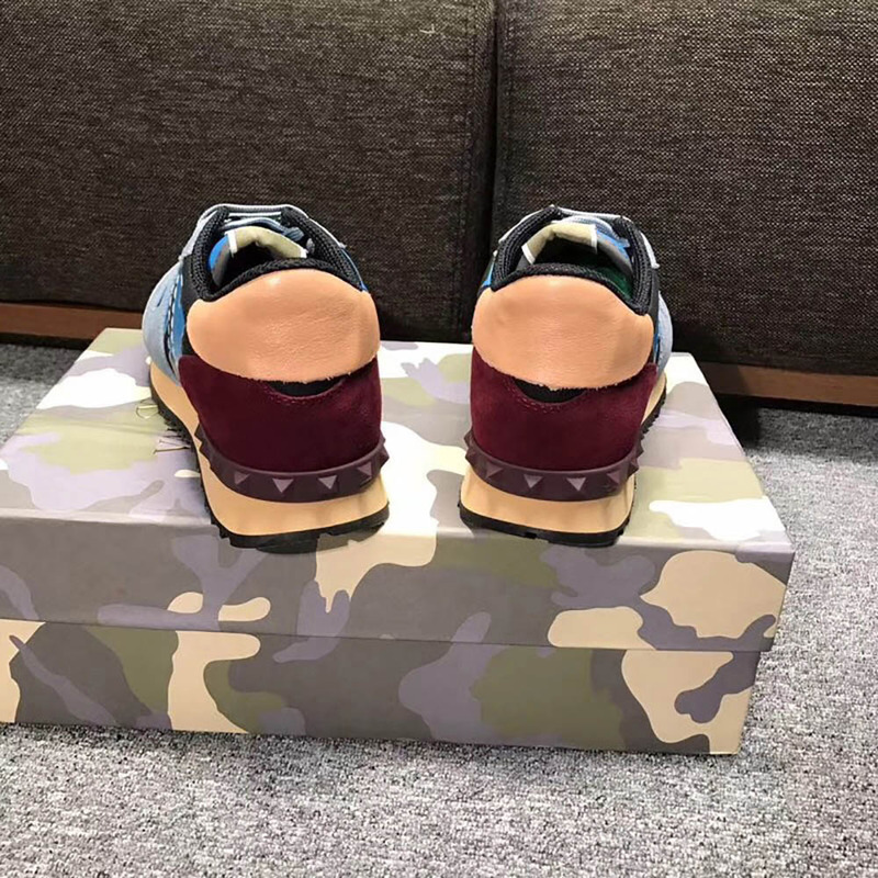 Valentino Camouflage Rockrunner(Blue)